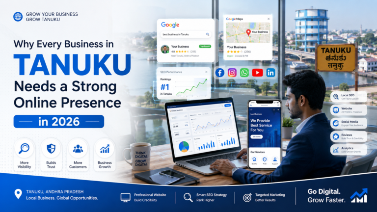 Why Every Business in Tanuku Needs a Strong Online Presence in 2026